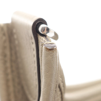エヴリン 3 トロワ PM セージ ショルダーバッグ トリヨンクレマンス グレーグリーン シルバー金具 X刻印 エルメス バッグ HERMES