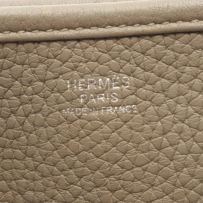 エヴリン 3 トロワ PM セージ ショルダーバッグ トリヨンクレマンス グレーグリーン シルバー金具 X刻印 エルメス バッグ HERMES