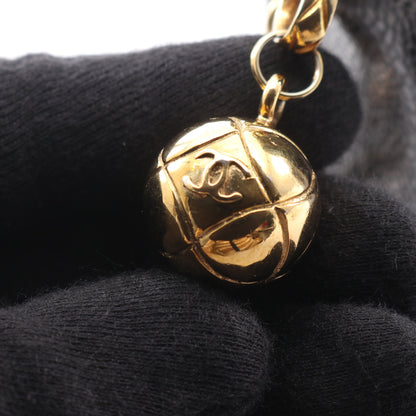 ココマーク チェーンショルダーバッグ キャビアスキン ブラック ゴールド金具 シャネル バッグ CHANEL