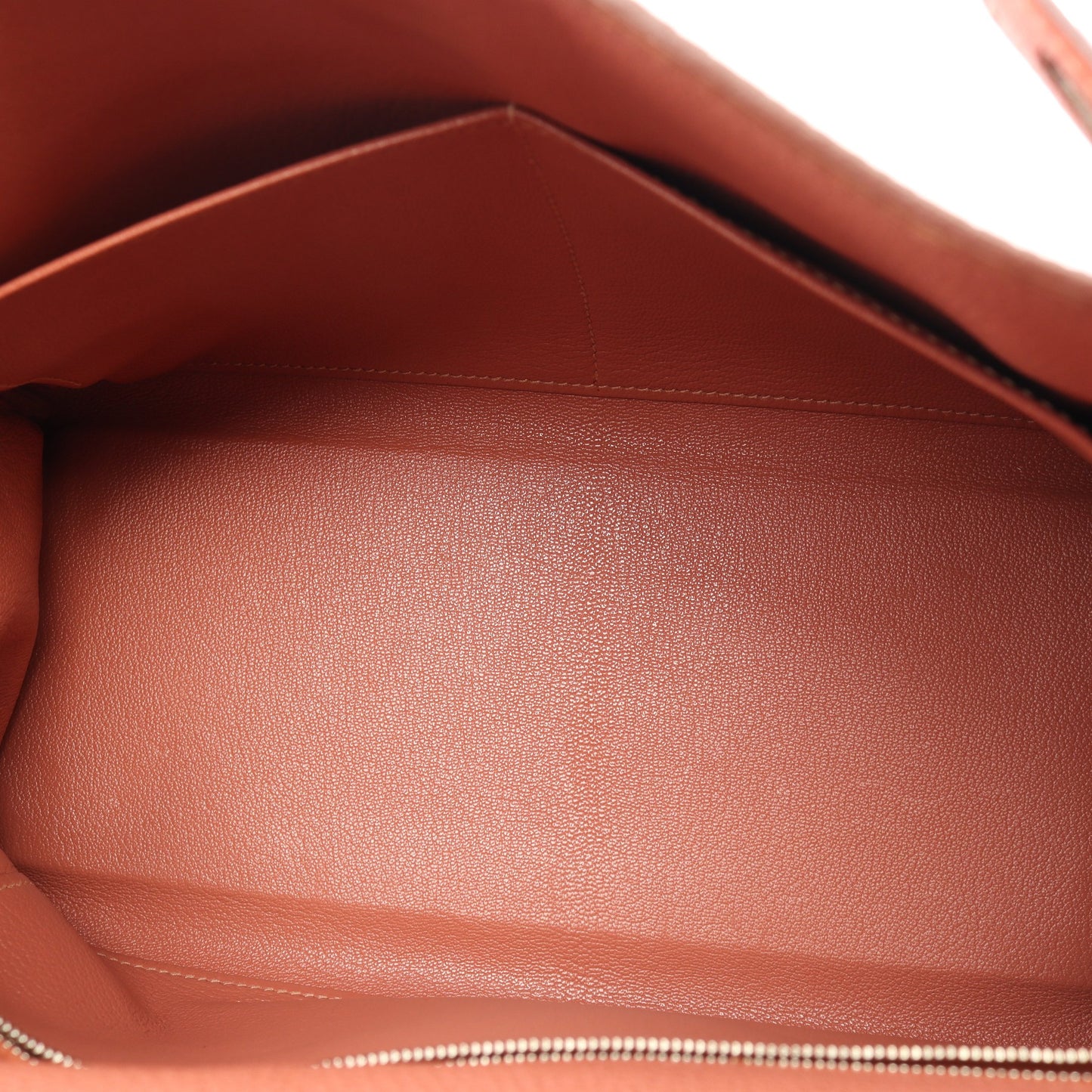 ケリー28 ローズティー 内縫い 2WAY ハンドバッグ トゴ コーラルピンク シルバー金具 □Q刻印 エルメス バッグ HERMES