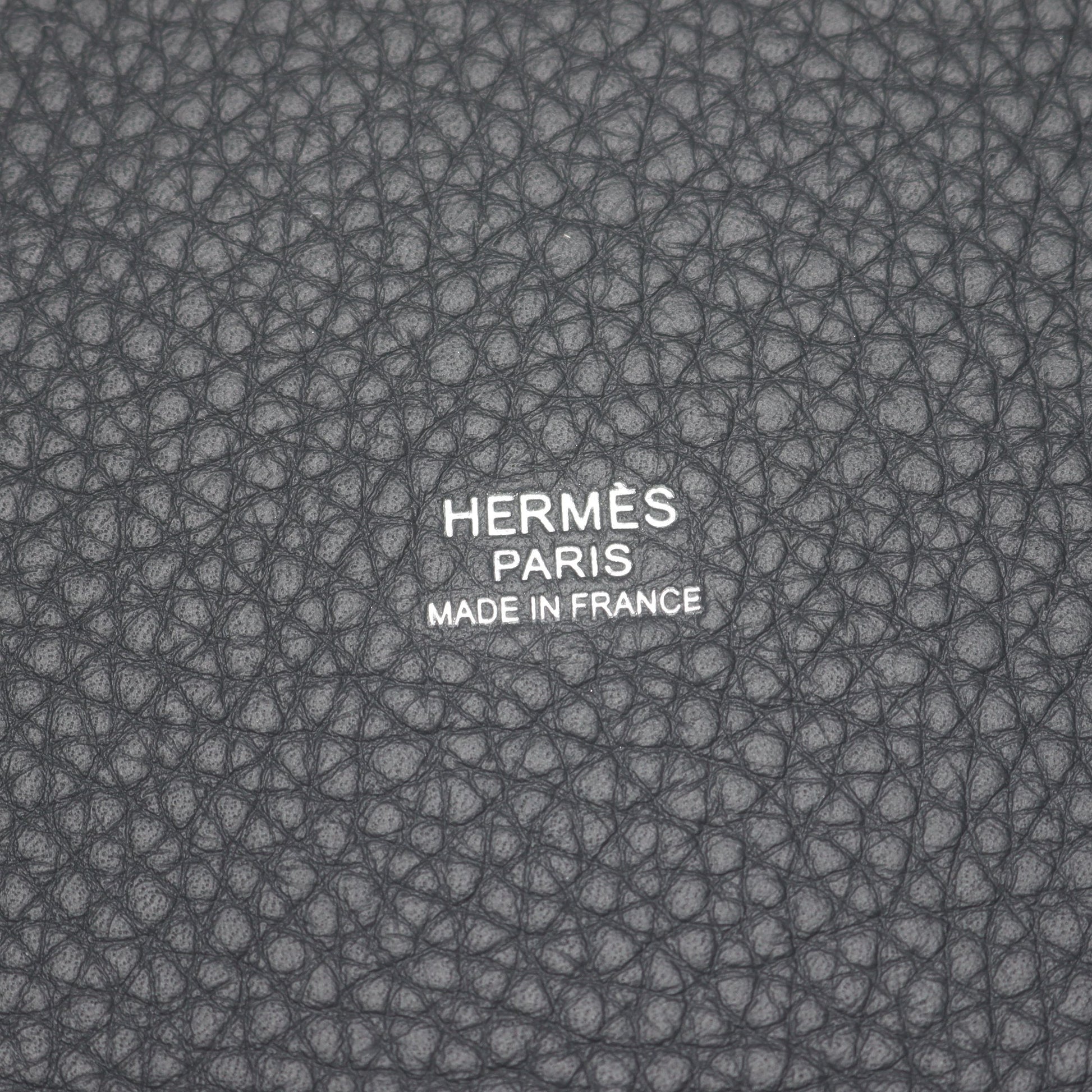 ピコタンロックPM ハンドバッグ トリヨンクレマンス グレー シルバー金具 G刻印 エルメス バッグ HERMES