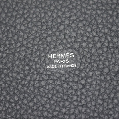 ピコタンロックPM ハンドバッグ トリヨンクレマンス グレー シルバー金具 G刻印 エルメス バッグ HERMES