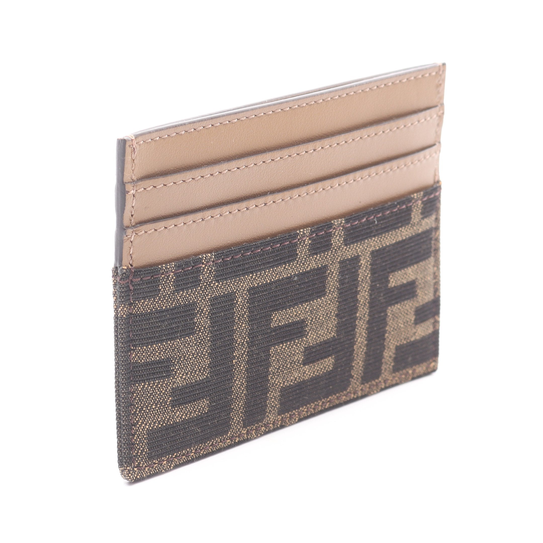 ズッカ カードケース レザー PVC ブラウン ブラック フェンディ – RECLO