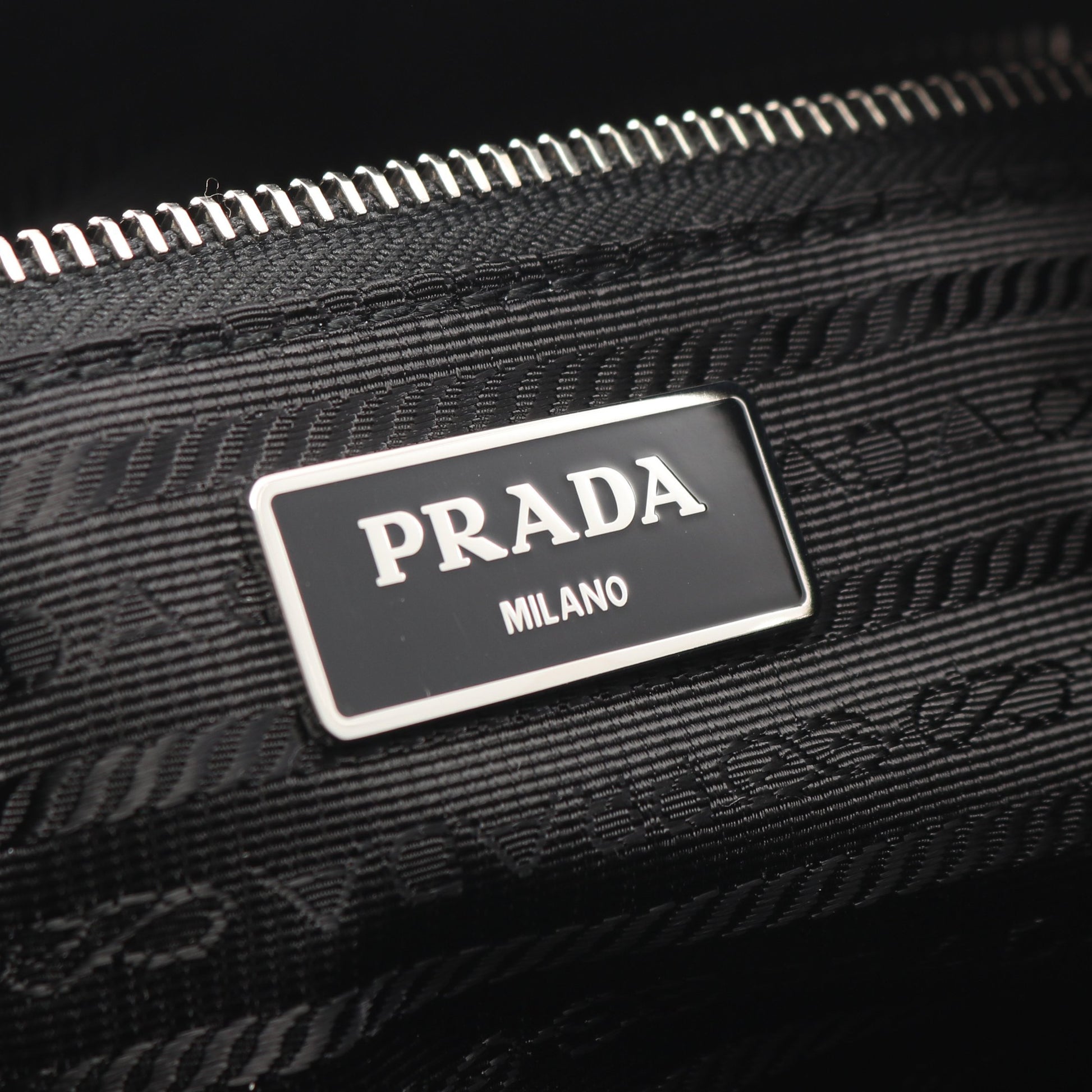 TESSUTO＋SAFFIAN ダッフルバッグ 2WAY ショルダーバッグ ナイロン サフィアーノレザー ブラック プラダ バッグ PRADA