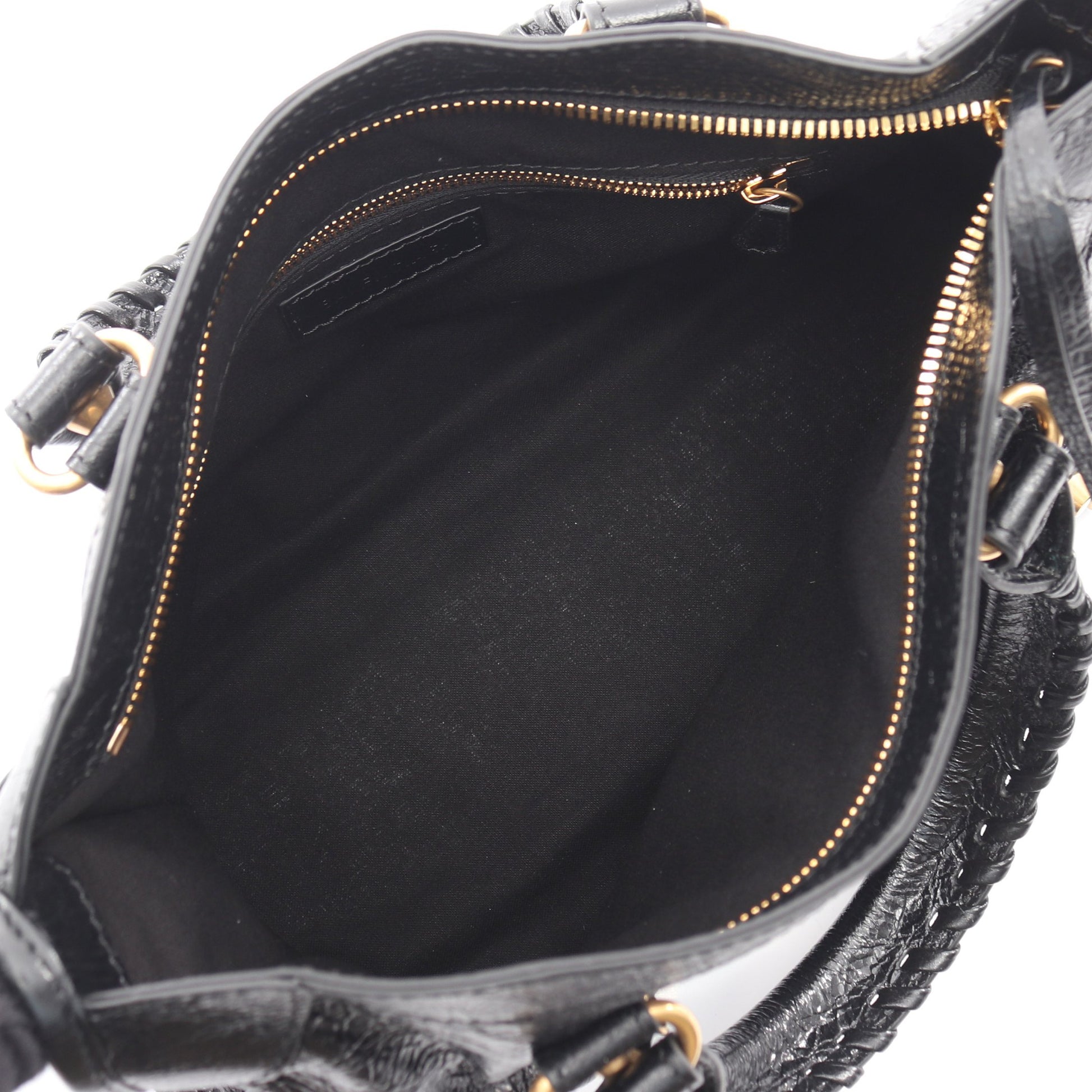 Le City Small ル シティ スモール 2WAY ハンドバッグ レザー ブラック バレンシアガ バッグ BALENCIAGA