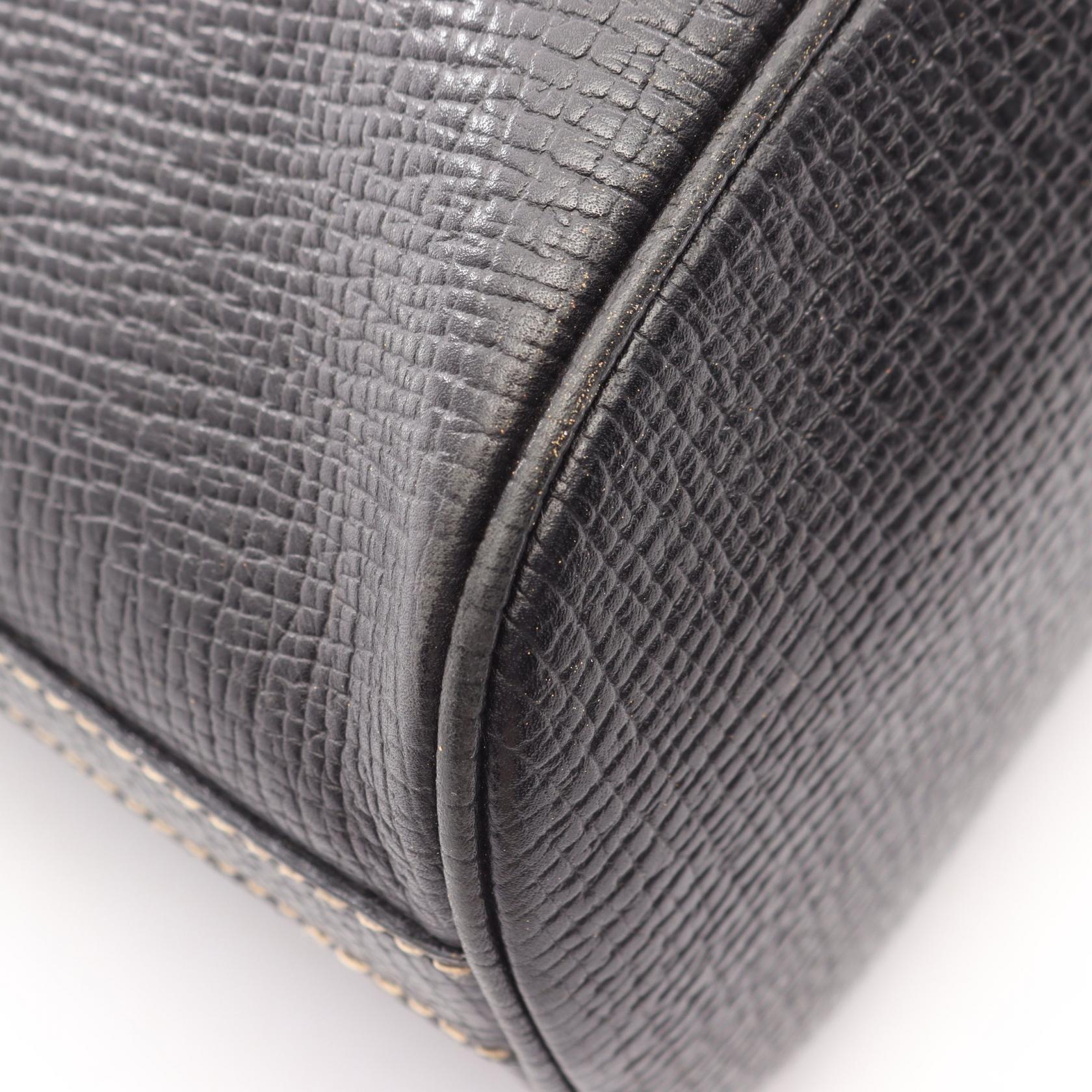 ショルダーバッグ トートバッグ レザー ブラック ロエベ バッグ LOEWE