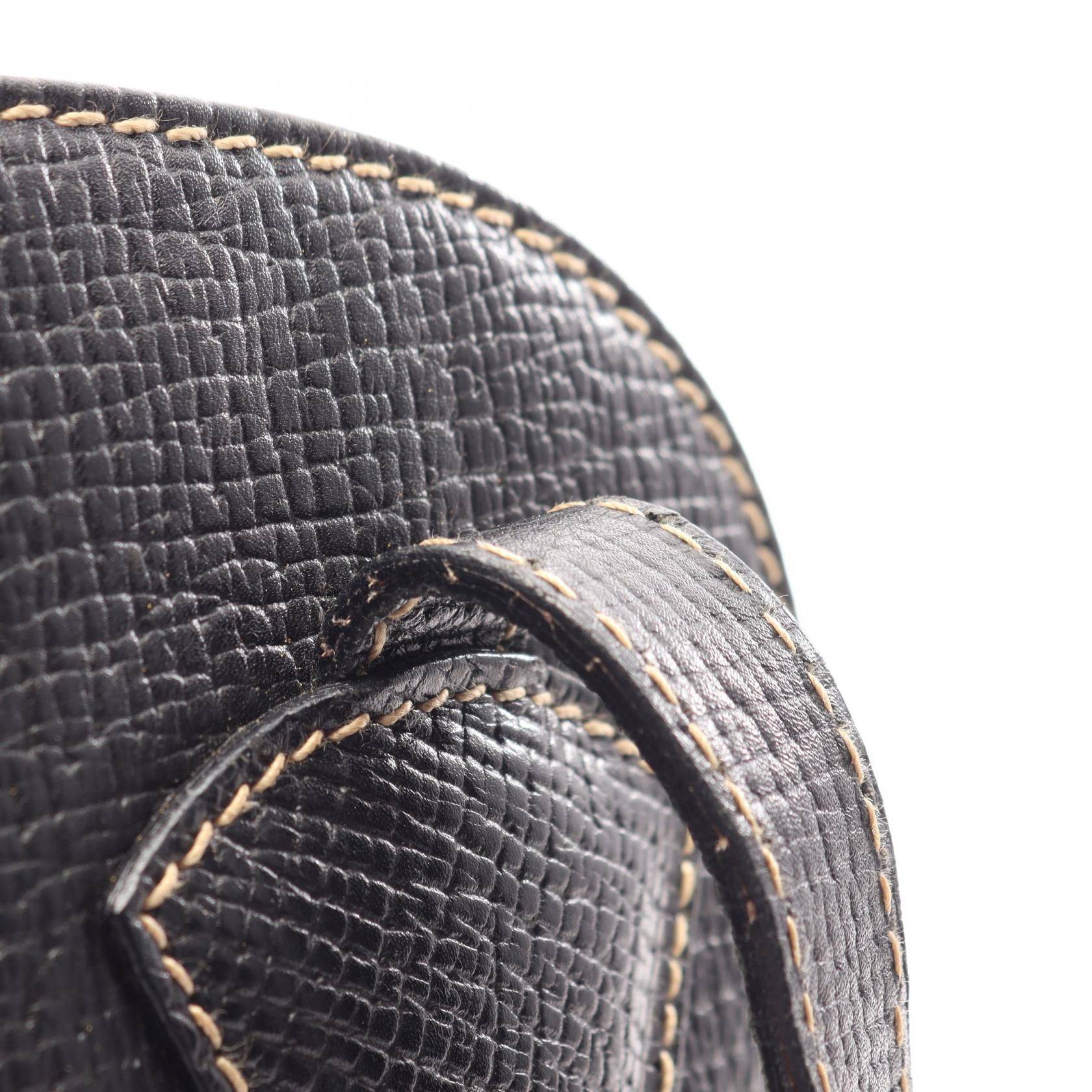 ショルダーバッグ トートバッグ レザー ブラック ロエベ バッグ LOEWE