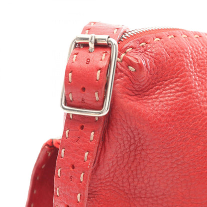 セレリア ショルダーバッグ レザー レッド フェンディ バッグ FENDI