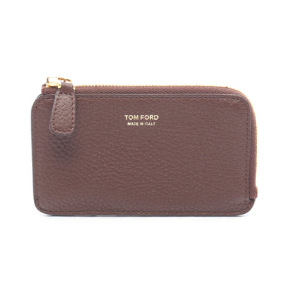 フラグメントケース コインケース レザー ダークブラウン トムフォード 財布・小物 TOM FORD