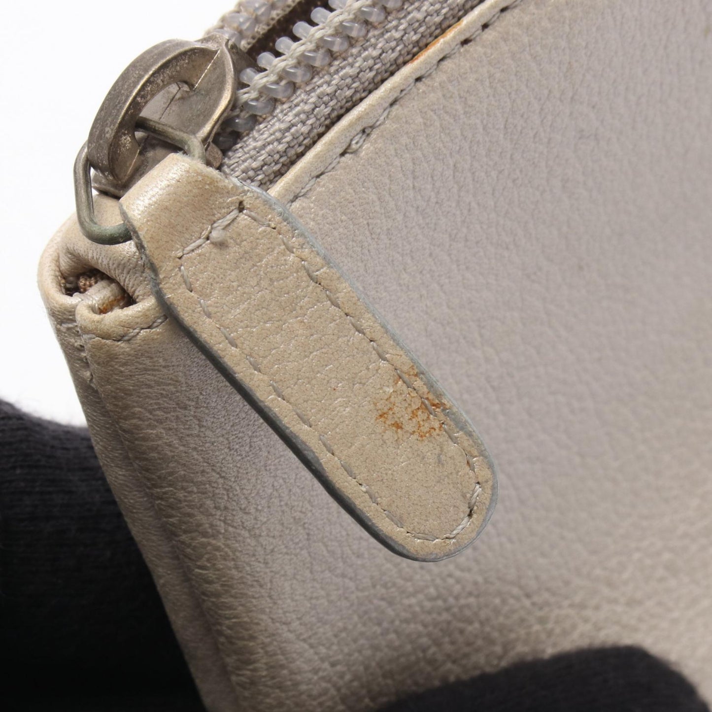 ココマーク キーリング付き コインケース レザー シルバー シルバー金具 シャネル 財布・小物 CHANEL