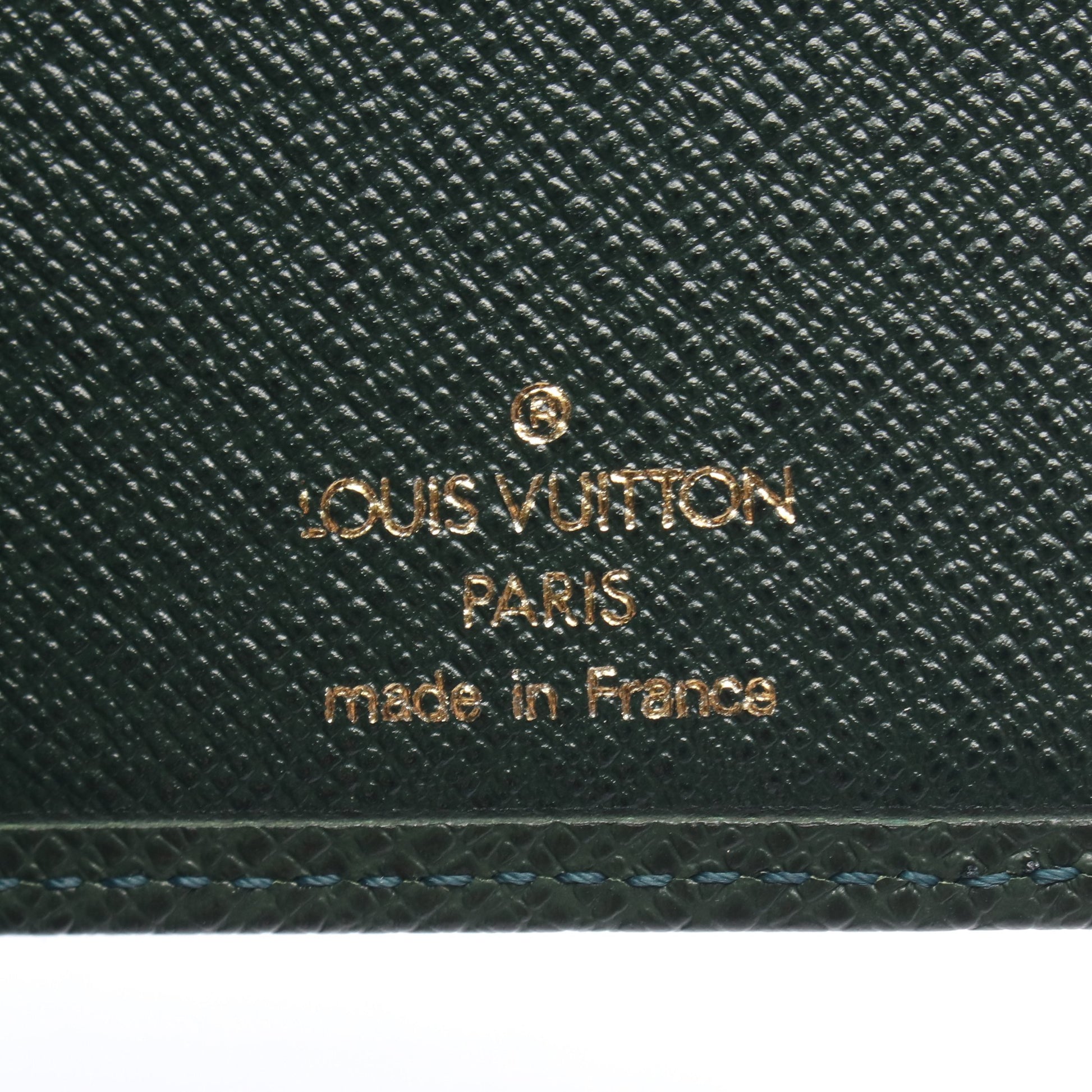 ポルト ビエ カルトクレディ タイガ エピセア 札入れ レザー ダークグリーン ルイヴィトン 財布・小物 LOUIS VUITTON