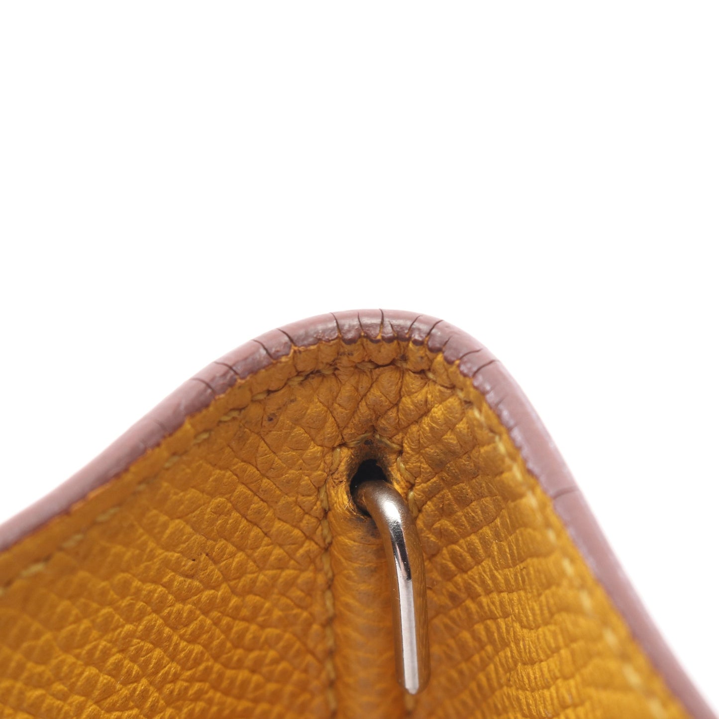 アジェンダGM ルージュヴィフ 手帳カバー クシュベル レッド シルバー金具 □F刻印 エルメス 財布・小物 HERMES