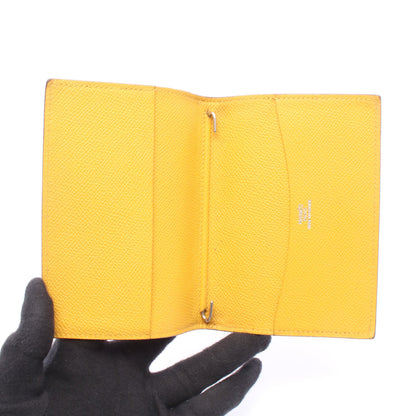 アジェンダGM ルージュヴィフ 手帳カバー クシュベル レッド シルバー金具 □F刻印 エルメス 財布・小物 HERMES