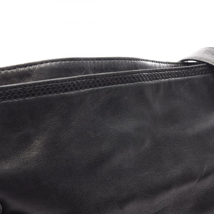 アナグラム ショルダーバッグ レザー ブラック ロエベ バッグ LOEWE