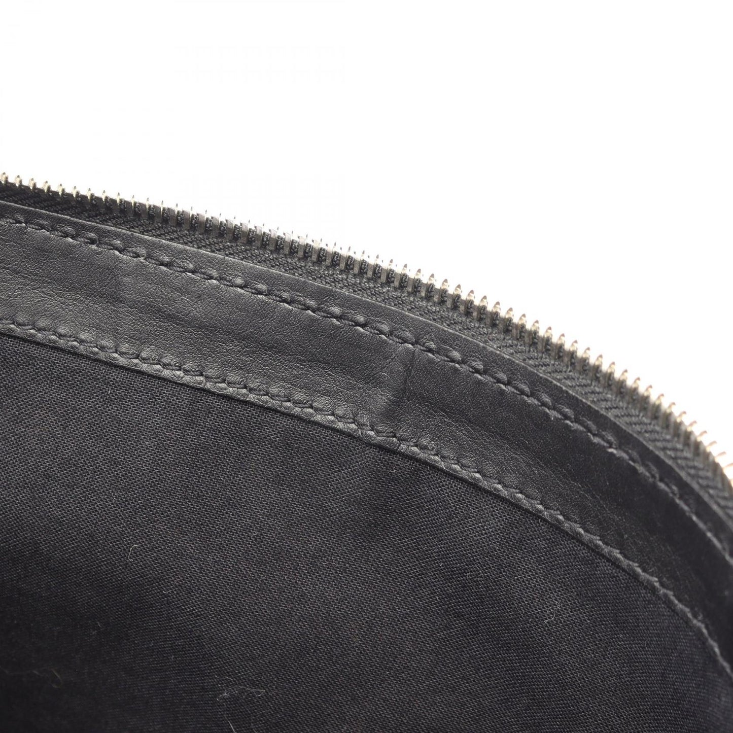 ネイビークリップ M クラッチバッグ キャンバス レザー アイボリー ブラック バレンシアガ バッグ BALENCIAGA