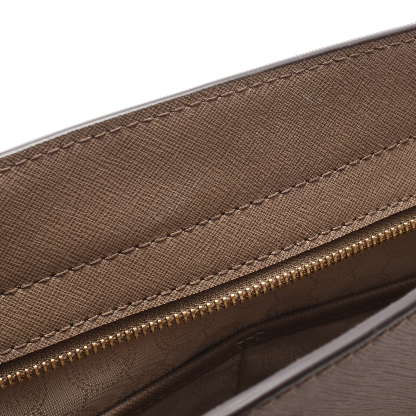 SELMA セルマ ラージ 2WAY ハンドバッグ レザー グレーブラウン マイケルコース バッグ MICHAEL KORS