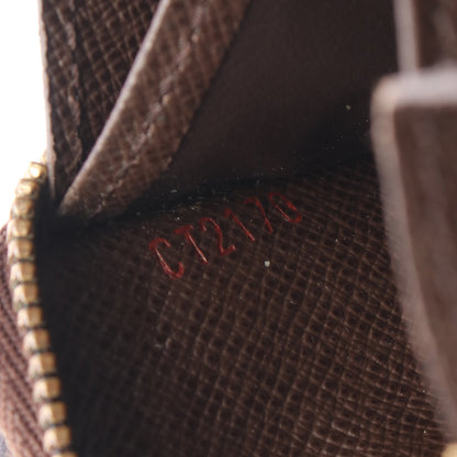 ジッピーコインパース ダミエエベヌ コインケース PVC ブラウン ルイヴィトン 財布・小物 LOUIS VUITTON