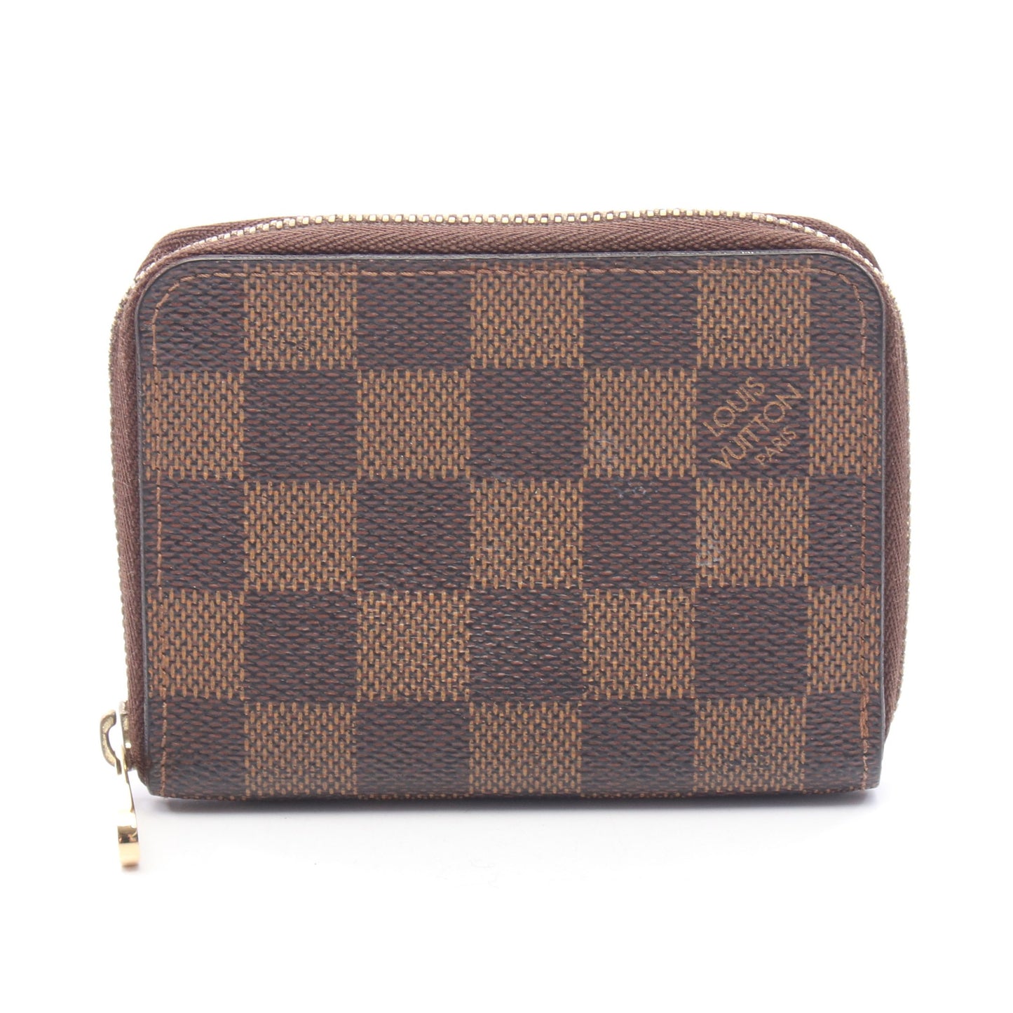 ジッピーコインパース ダミエエベヌ コインケース PVC ブラウン ルイヴィトン 財布・小物 LOUIS VUITTON