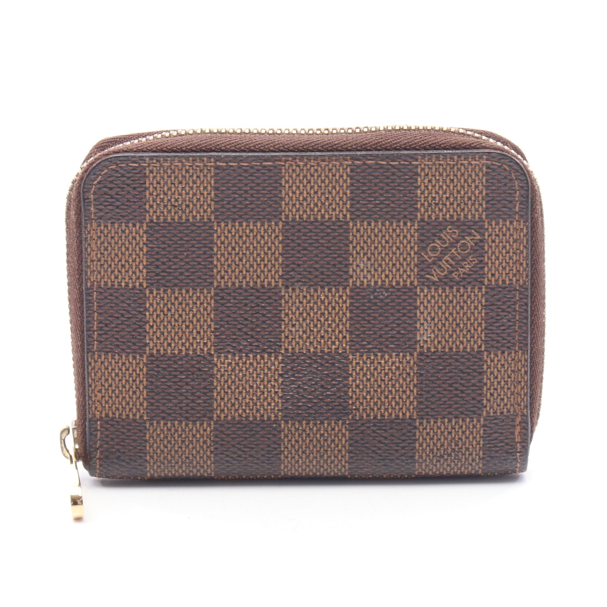 ジッピーコインパース ダミエエベヌ コインケース PVC ブラウン ルイヴィトン 財布・小物 LOUIS VUITTON