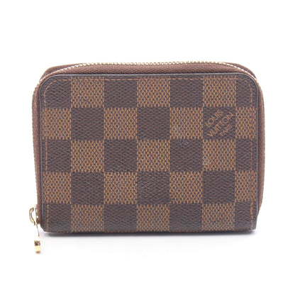 ジッピーコインパース ダミエエベヌ コインケース PVC ブラウン ルイヴィトン 財布・小物 LOUIS VUITTON