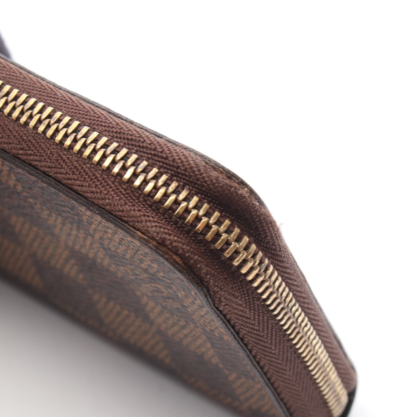 ジッピーコインパース ダミエエベヌ コインケース PVC ブラウン ルイヴィトン 財布・小物 LOUIS VUITTON