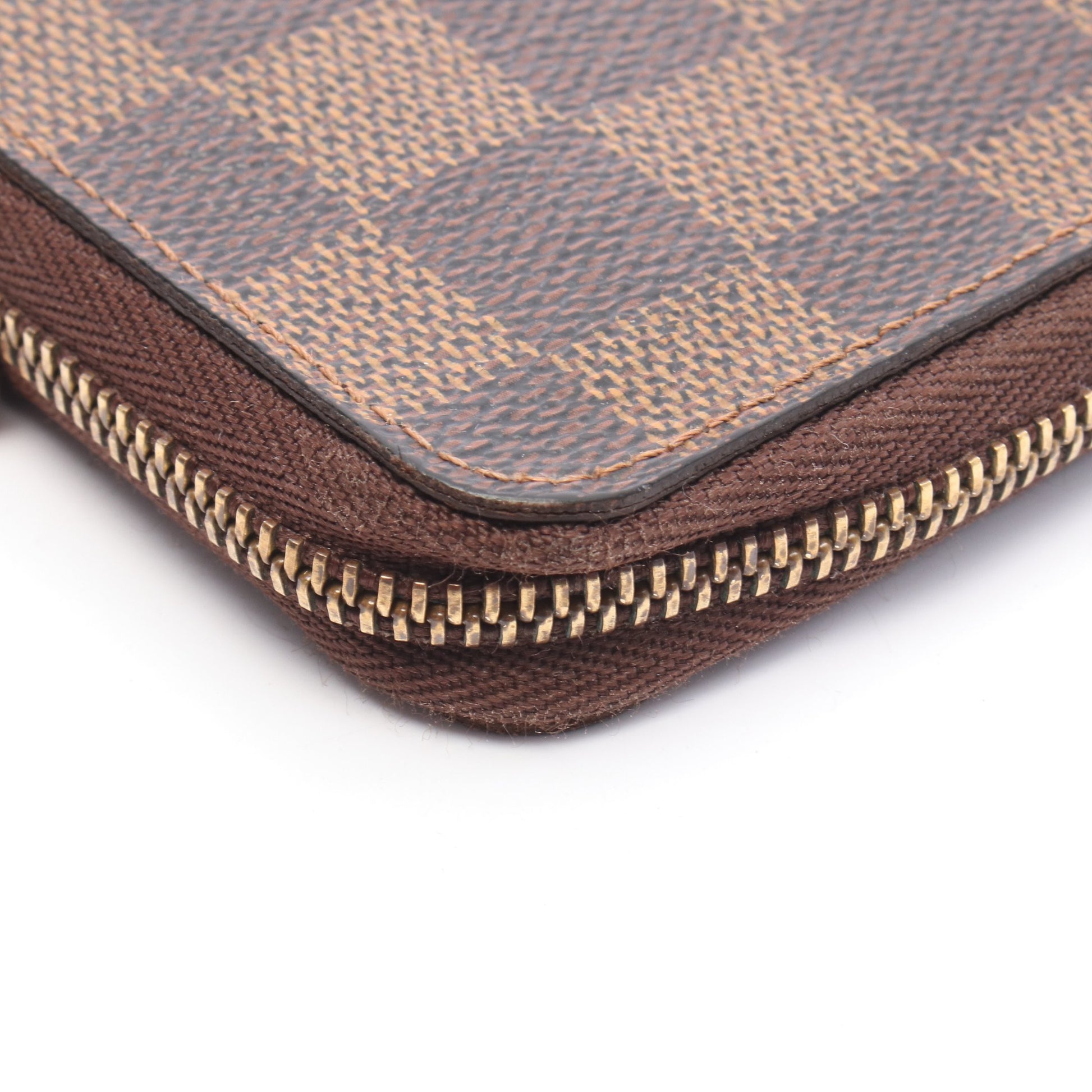 ジッピーコインパース ダミエエベヌ コインケース PVC ブラウン ルイヴィトン 財布・小物 LOUIS VUITTON