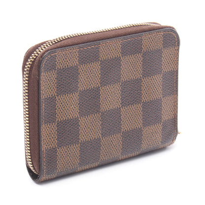 ジッピーコインパース ダミエエベヌ コインケース PVC ブラウン ルイヴィトン 財布・小物 LOUIS VUITTON