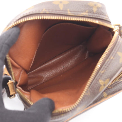 アマゾン モノグラム ショルダーバッグ PVC レザー ブラウン ルイヴィトン バッグ LOUIS VUITTON