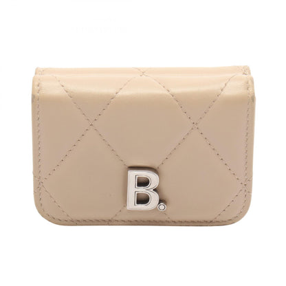 タッチ ミニ ウォレット 三つ折り財布 レザー ベージュ バレンシアガ 財布・小物 BALENCIAGA