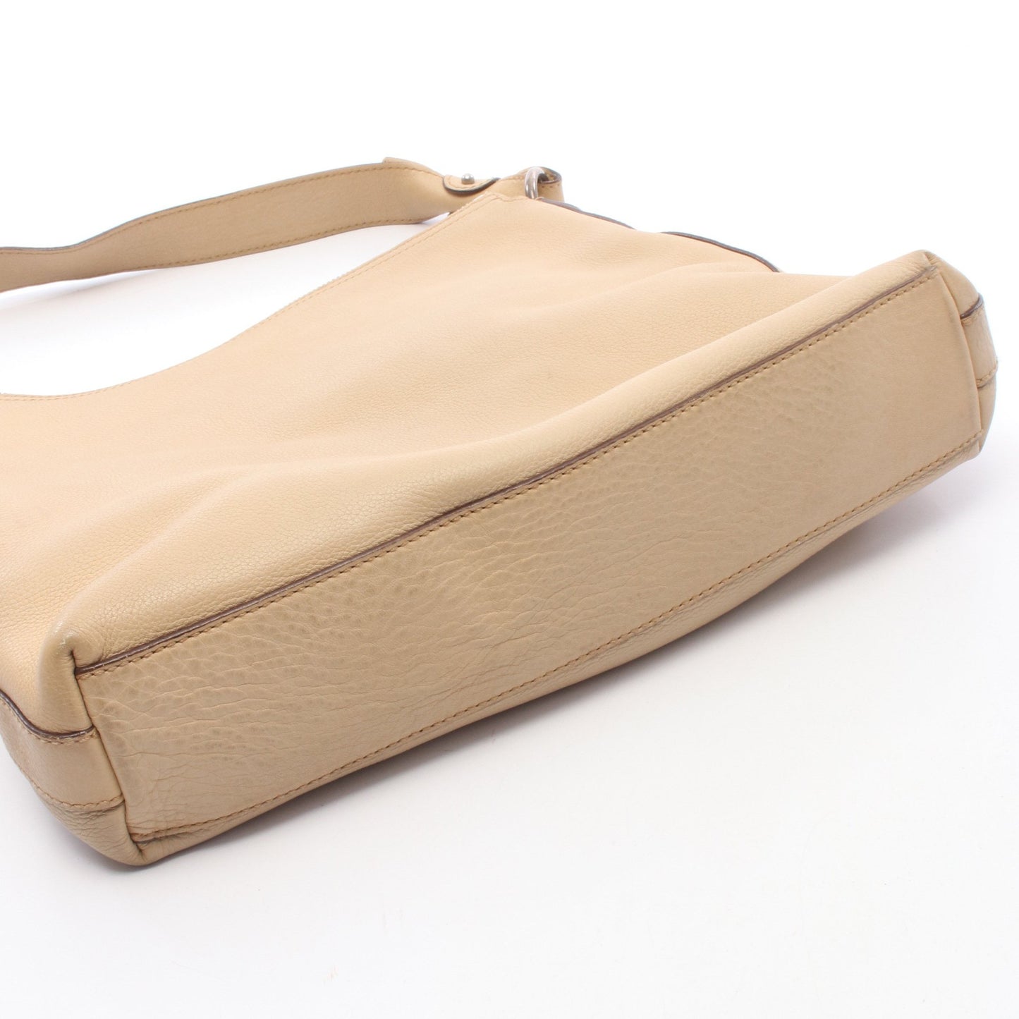 ガンチーニ ワンショルダーバッグ レザー ベージュ サルヴァトーレフェラガモ バッグ Salvatore Ferragamo