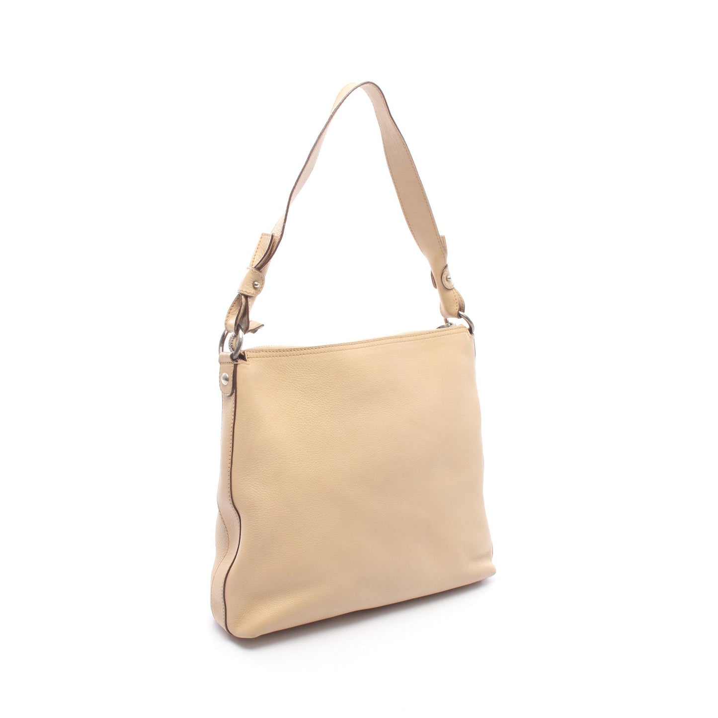 ガンチーニ ワンショルダーバッグ レザー ベージュ サルヴァトーレフェラガモ バッグ Salvatore Ferragamo