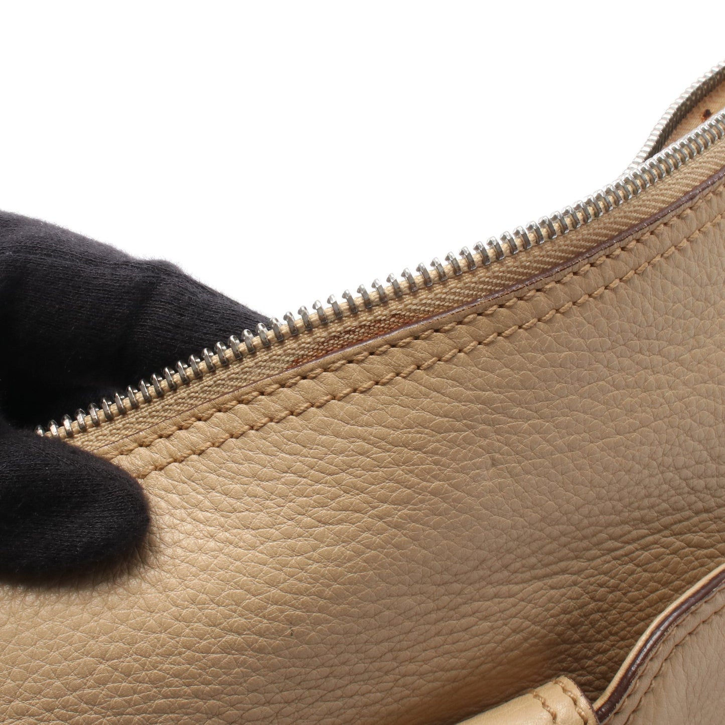 ガンチーニ ワンショルダーバッグ レザー ベージュ サルヴァトーレフェラガモ バッグ Salvatore Ferragamo
