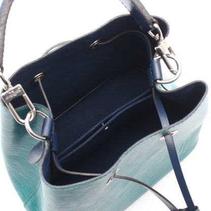 ネオノエBB エピ ヴェールエムロード アンディゴ 2WAY ハンドバッグ レザー グリーン ネイビー ルイヴィトン バッグ LOUIS VUITTON
