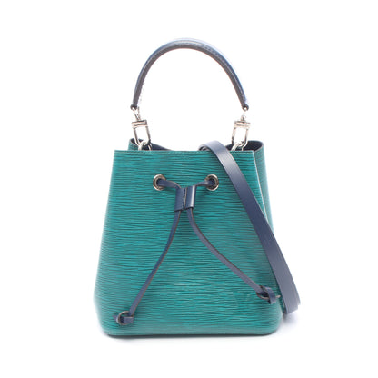 ネオノエBB エピ ヴェールエムロード アンディゴ 2WAY ハンドバッグ レザー グリーン ネイビー ルイヴィトン バッグ LOUIS VUITTON