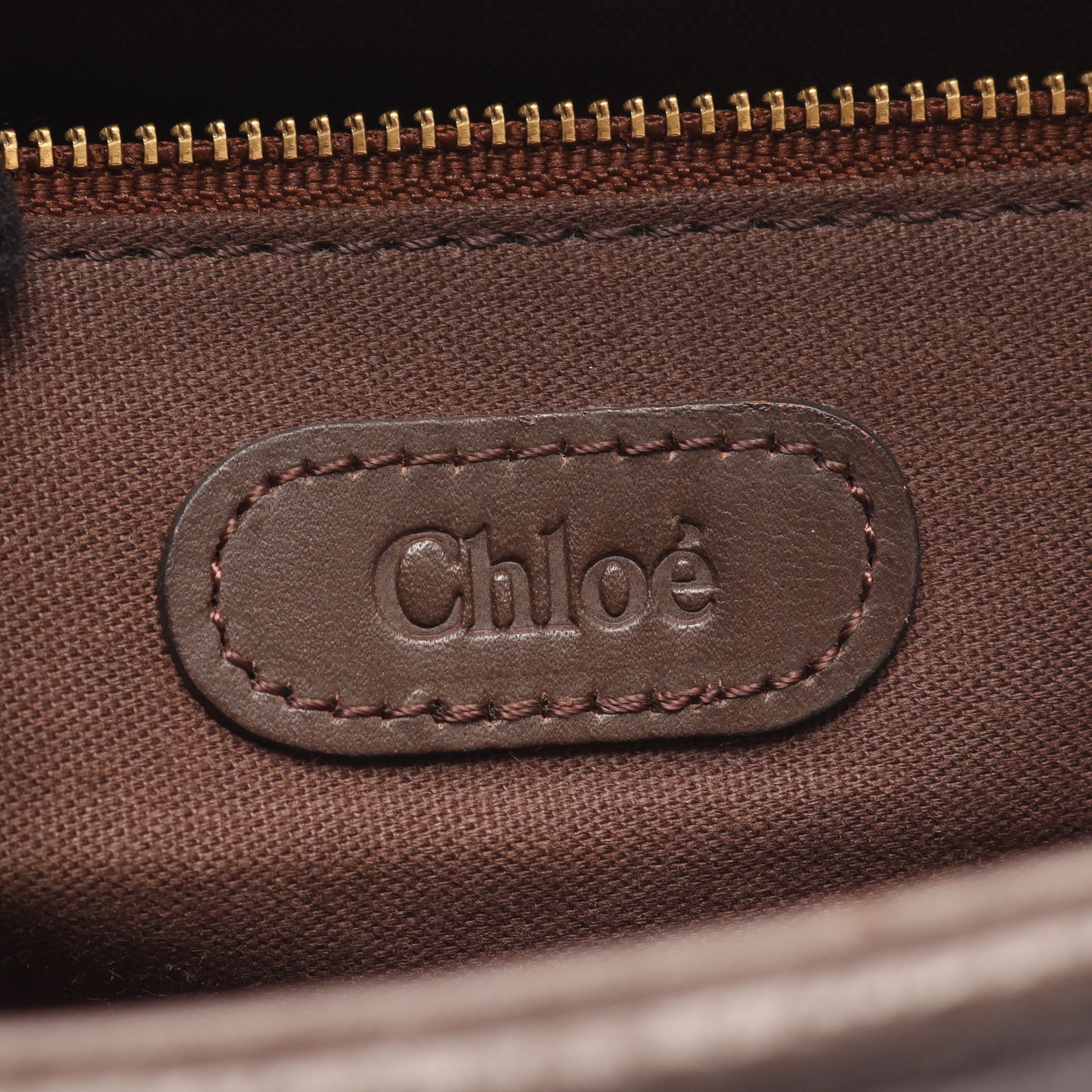 ワンショルダーバッグ レザー ダークブラウン クロエ バッグ Chloe