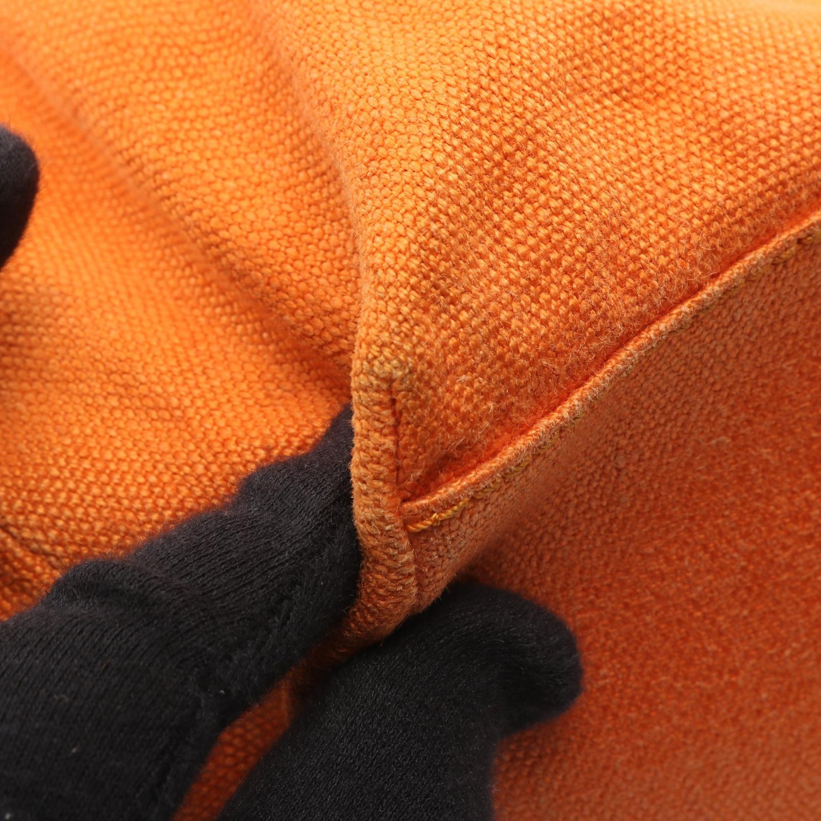 ショルダーバッグ ショルダーバッグ キャンバス レザー オレンジ セリーヌ バッグ CELINE