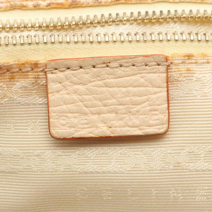 ショルダーバッグ ショルダーバッグ キャンバス レザー オレンジ セリーヌ バッグ CELINE