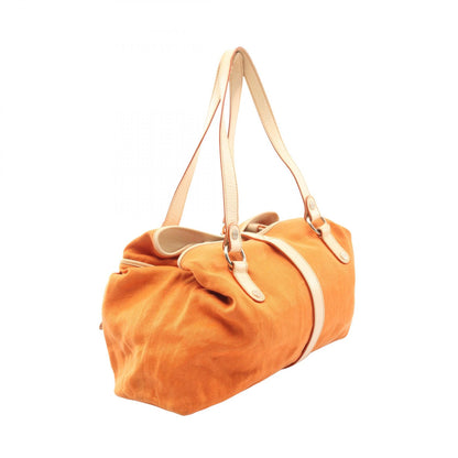 ショルダーバッグ ショルダーバッグ キャンバス レザー オレンジ セリーヌ バッグ CELINE