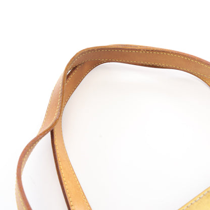 ヒューストン モノグラムヴェルニ ハンドバッグ レザー ベージュ ルイヴィトン バッグ LOUIS VUITTON