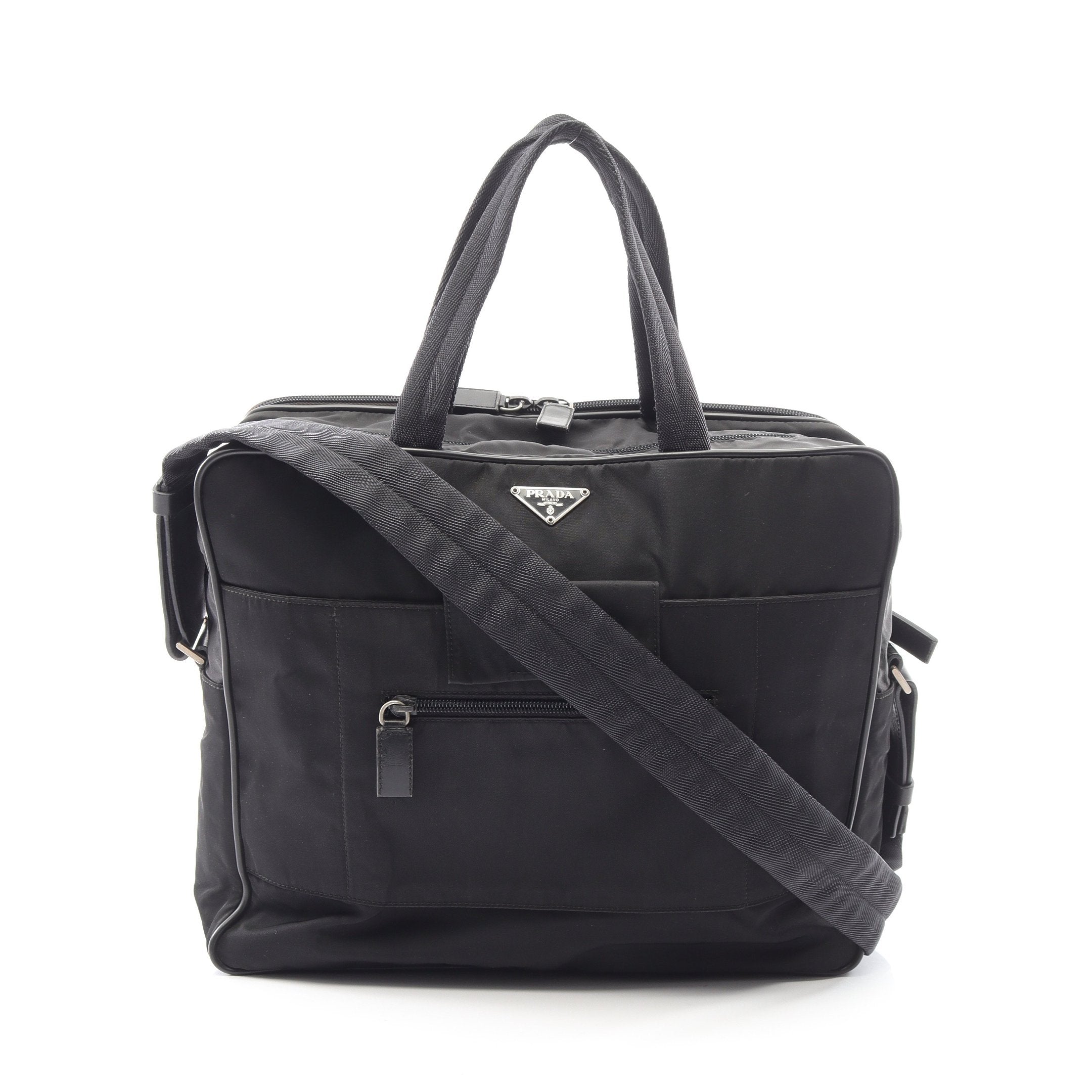 超美品 プラダ ビジネスバッグ ナイロン PRADA ビジネスバッグ 2way