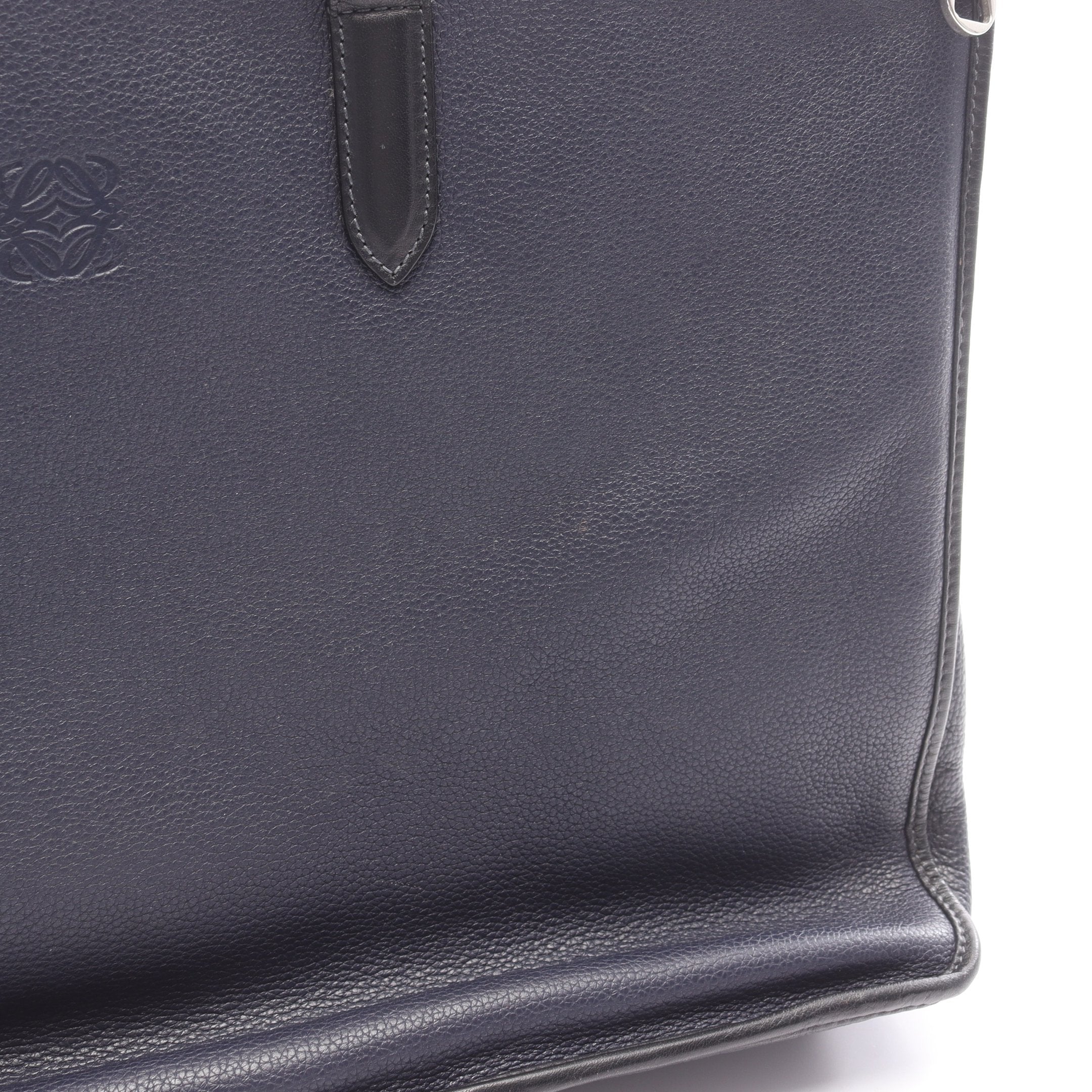 LOEWE ロエベ　黒 ビジネスバッグ ブリーフケース　鍵付き 公式ショップ ロエベ LOEWE トレド ビジネスバッグ ブリーフケース