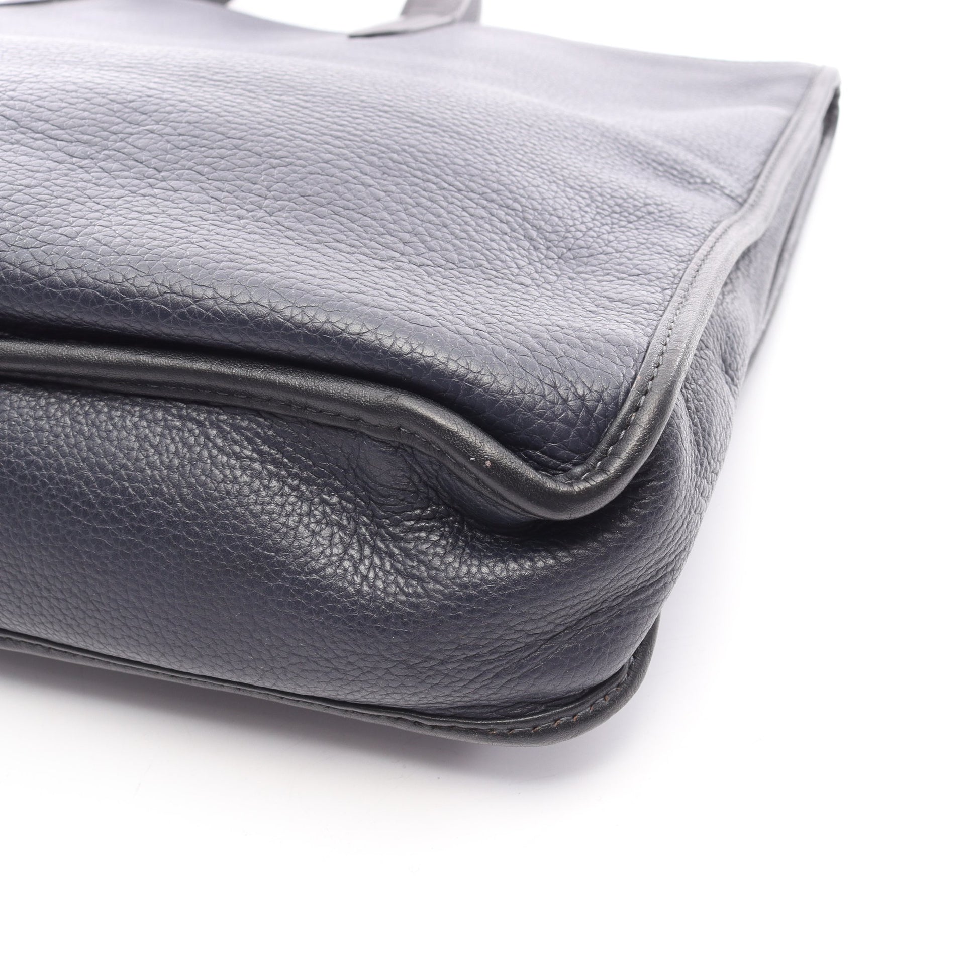 トレド ブリーフケース ビジネスバッグ レザー ネイビー ブラック ロエベ バッグ LOEWE