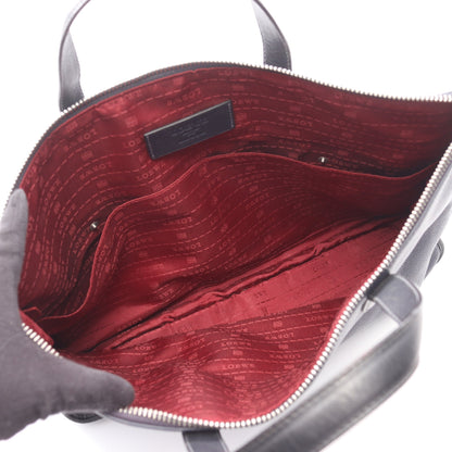 トレド ブリーフケース ビジネスバッグ レザー ネイビー ブラック ロエベ バッグ LOEWE