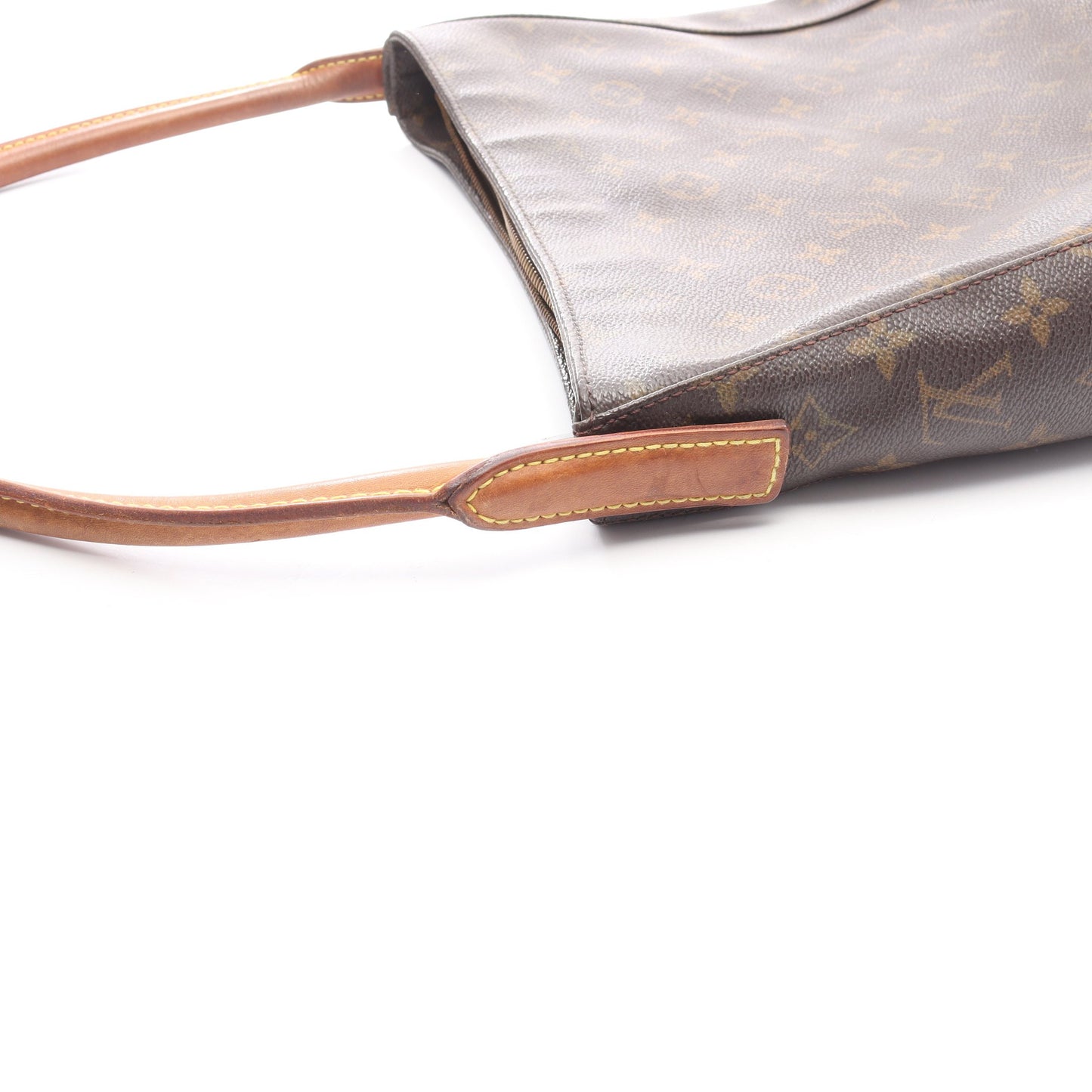 ルーピングGM モノグラム ショルダーバッグ PVC レザー ブラウン ルイヴィトン バッグ LOUIS VUITTON