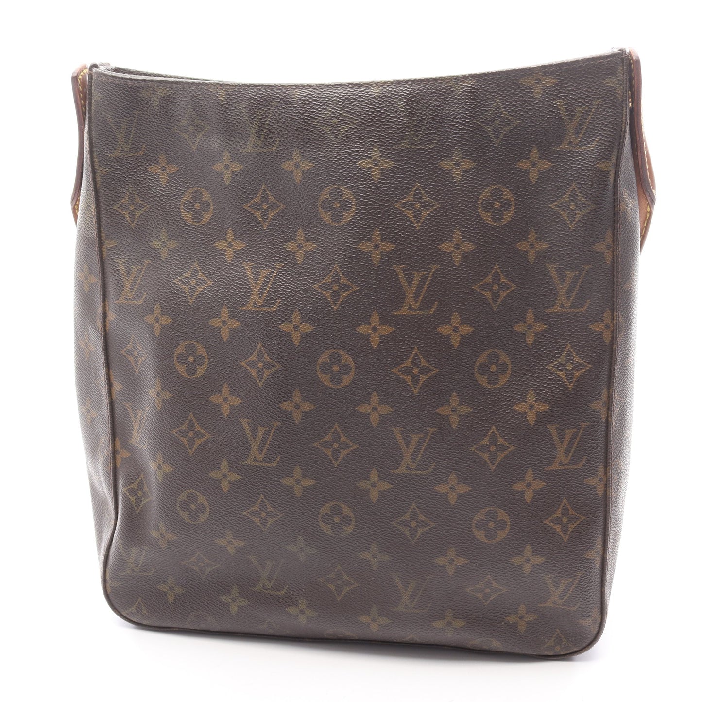 ルーピングGM モノグラム ショルダーバッグ PVC レザー ブラウン ルイヴィトン バッグ LOUIS VUITTON
