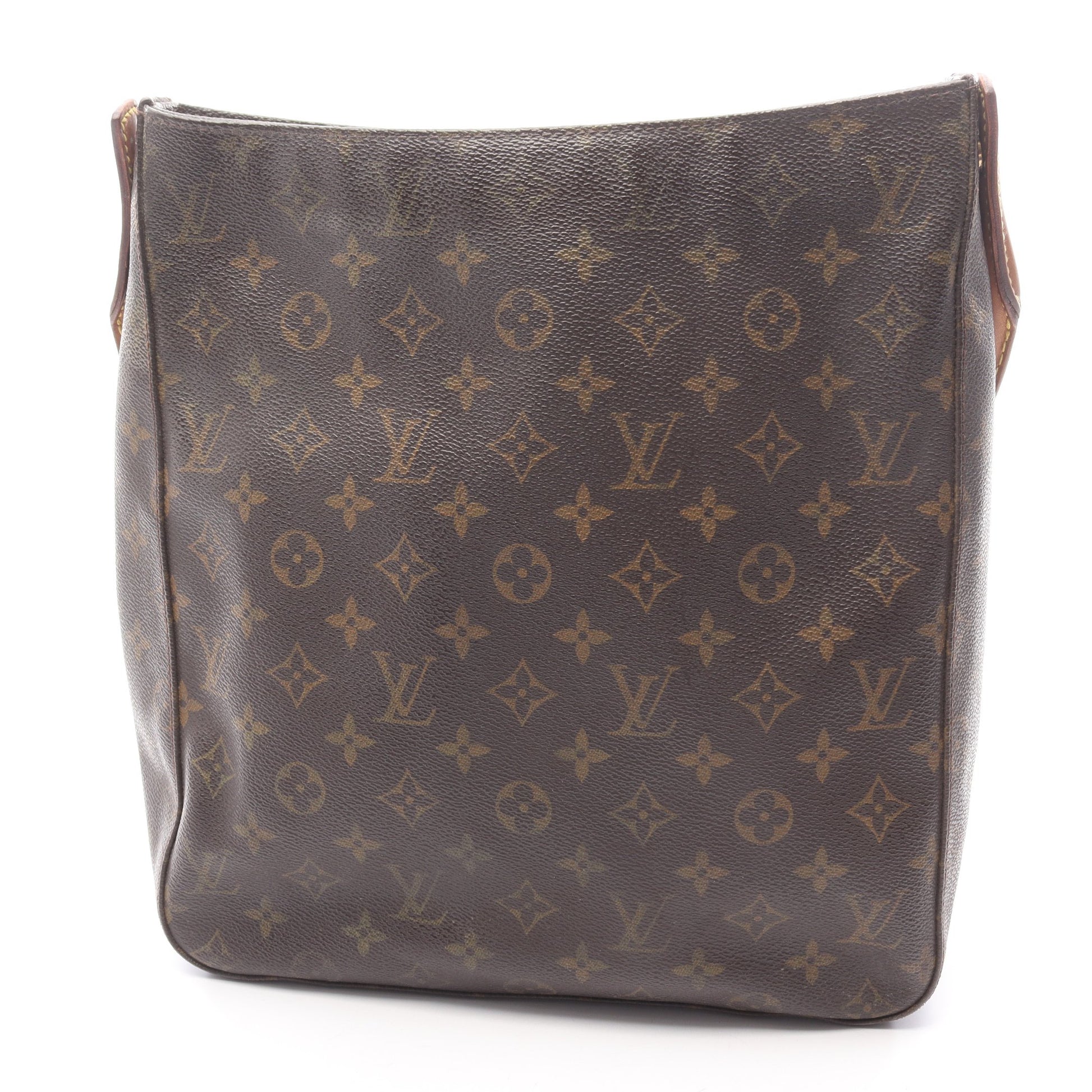 ルーピングGM モノグラム ショルダーバッグ PVC レザー ブラウン ルイヴィトン バッグ LOUIS VUITTON