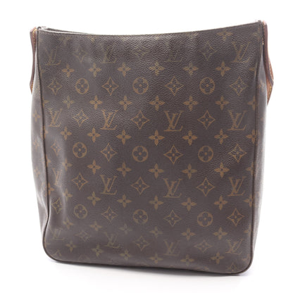 ルーピングGM モノグラム ショルダーバッグ PVC レザー ブラウン ルイヴィトン バッグ LOUIS VUITTON