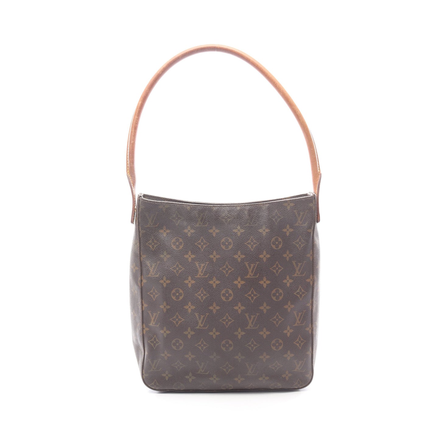 ルーピングGM モノグラム ショルダーバッグ PVC レザー ブラウン ルイヴィトン バッグ LOUIS VUITTON