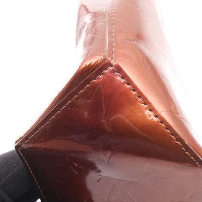 リードPM モノグラムヴェルニ ハンドバッグ レザー ブロンズ ルイヴィトン バッグ LOUIS VUITTON