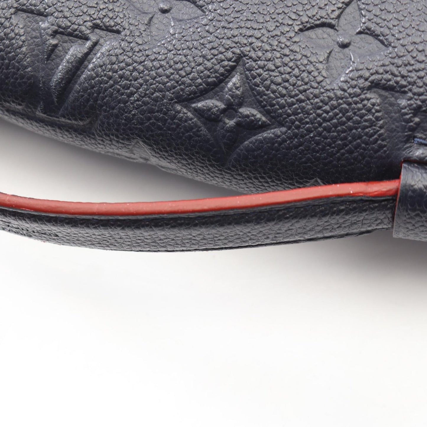 ポシェット メティス モノグラムアンプラント マリーヌルージュ 2WAY ハンドバッグ レザー ネイビー ルイヴィトン バッグ LOUIS VUITTON